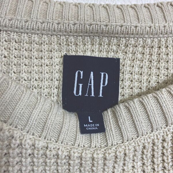 old gap コットンニット ワッフル生地 ヴィンテージ セーター