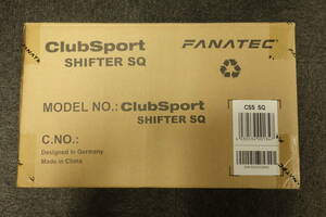 ★未使用品★FANATEC ClubSport SHIFTER SQ V1.5★
