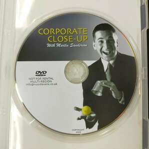 【D136】CORPORATE CLOSE-UP コーポレートクロースアップ コイン チョップカップ お札 DVD マジック 手品の画像3
