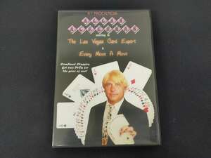 【D145】The Las Vegas Card Expert & Every Move A Move　Allan Ackerman　カード　DVD　マジック　手品