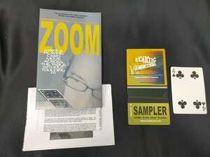 【G398】ZOOM　ズーム　カードが不気味に動く!　カード　トランプ　ギミック　クロースアップ　マジック　手品