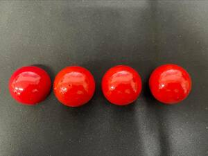 【G509】シカゴの四ツ玉（小） 木製　ボール　ギミック　マジック　手品　