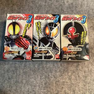 バンダイ　食玩　ミニソフビ　プレイヒーロー　仮面ライダーファイズ3