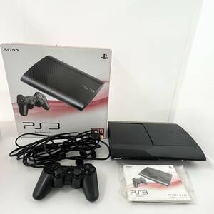 14680/PS3 CECH-4000C SONY PlayStation3 500GB プレイステーション3 プレステ3 ブラック 黒 ソニー GAME ゲーム機 箱付き