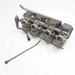 ヒーター付き!ZZ-R400N 純正キャブレター 05年外し キャブ ZZR400N ZZ-R400 ケイヒンCVK G605 carburetor