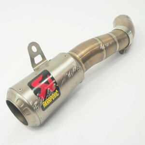 YZF-R25 15-18年 アクラポビッチ スリップオンマフラー JMCA RG10J ステンレス AKRAPOVIC