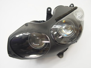 ZZR1400純正ヘッドライト左 爪欠損や割れ無 ZXT40C ZXT40A