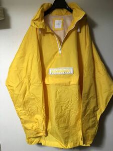NAPA by Martine Rose 18SS rainforest axl jacket オーバーサイズ アノラックパーカー イエロー ナイロン マウンテンジャケット 黄色