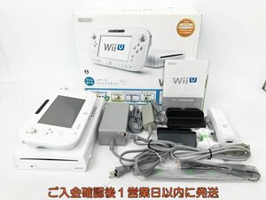 【1円】任天堂 WiiU 本体 スポーツプレミアムセット 32GB ホワイト ニンテンドーWii U 動作確認済 画面焼け DC06-985jy/G4