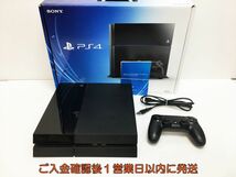 【1円】PS4 本体/コントローラー セット CUH-1000A ブラック 500GB ゲーム機本体 SONY 初期化/動作確認済み M02-031ym/G4_画像1