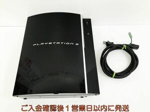 【1円】PS3 本体 80GB ブラック SONY PlayStation3 CECHL00 初期化/動作確認済 プレステ3 J09-409kk/G4