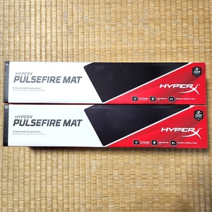 未開封 2点 HyperX Pulsefire Mat ゲーミングマウスパッド XLサイズ900×420×3mm 4Z7X5AA 80s23-4689