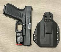 実物／BLACK HAWK STACHE IWB／ブラック ホーク スタッシュ IWB ホルスター／グロック19+TLR-7適合_画像3