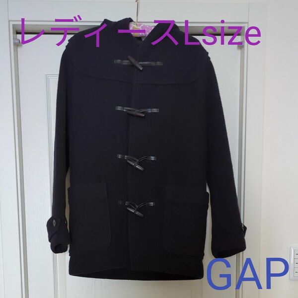 ヴィンテージ GAP ウールダッフルコート ネイビー