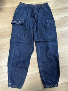 22AW　WTAPS　カーゴパンツ　GIMMICK / TROUSERS / COTTON. DENIM　インディゴ　Mサイズ