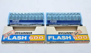 新品未使用品 ★　SYLVANIA FLASH600 シルバニア フラッシュ600　2個 20発★