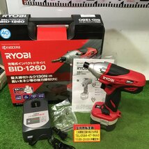 【ジャンク品】リョービ(RYOBI) 充電式 インパクトドライバー 12V BID-1260 / ITS8J22ASZXA_画像1