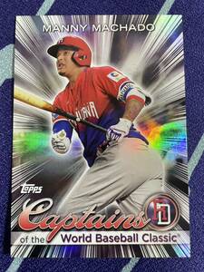 インサート パラレル マニーマチャド 2023 Topps WBC ドミニカ代表 Manny Machado パドレス 野球トレカ カード 直筆サイン以外 MLB