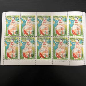 【切手シート】切手趣味週間1967