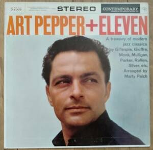 USオリジナル　STEREO盤　Art Pepper + Eleven / &#34;Modern Jazz Classis&#34; 超音波洗浄済　送料無料