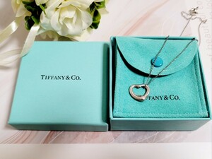 ティファニー TIFFANY&CO. エルサペレッティ オープンハート ペンダント ネックレス ミニ 25152336 SILVER シルバー