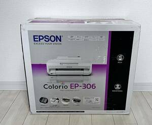 ◆未使用◆エプソンプリンター A4 インクジェットカラリオ EP-306 EPSON 