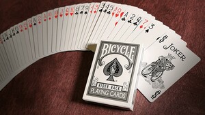 即決■Bicycle Silver Playing Cards■バイシクル■