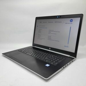 ★訳あり★ HP ProBook 470 G5 [Core i5 8250U 8GB なし 17.3 -] 中古 ノートパソコン (3728)