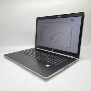 ★訳あり★ HP ProBook 470 G5 [Core i5 8250U 8GB なし 17.3 -] 中古 ノートパソコン (3748)