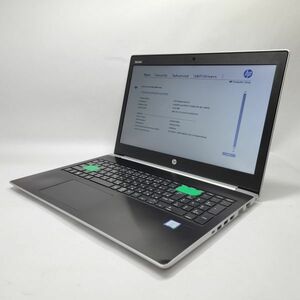 ★訳あり★ HP ProBook 450 G5 [Core i5 7200U 8GB 256GB 15.6 -] 中古 ノートパソコン (4137)
