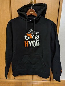 HYDO ヒョウドウ スウェット パーカー BLK サイズXL