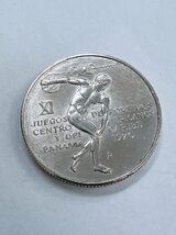 1970年 パナマ 5バルボア銀貨 重量35.6g 比重10.16 品質保証 オリンピック 五輪 硬貨 外貨 アンティークコイン 現状品 【AJ041】_画像5