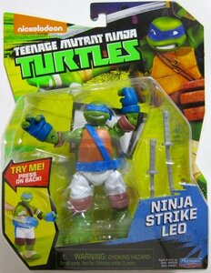 プレイメイツ ニコロデオン タートルズ レオナルド フィギュア Playmates TMNT ミュータントタートルズ Nickelodeon LEONARDO