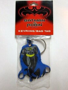 1997 バットマン ラバー キーチェーン バットマン＆ロビン DC BATMAN & ROBIN キーホルダー アメコミ DCコミックス