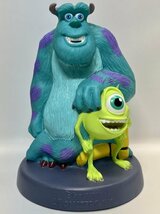 ディズニー ピクサー モンスターズインク マイク & サリー フィギュア 貯金箱 Disney PIXAR_画像1