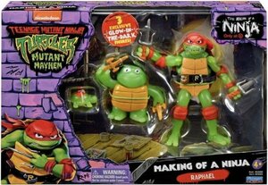 限定 プレイメイツ ミュータントタートルズ ミュータントパニック ラファエロ フィギュア Playmates TMNT タートルズ 蓄光 GID ミューパニ