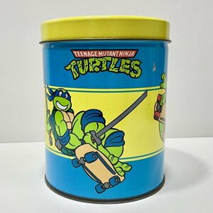 1990 タートルズ ビンテージ TIN 缶 TMNT ミュータントタートルズ TURTLES 小物入れ