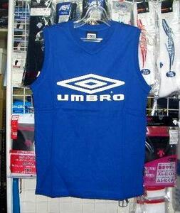  Umbro UCS5741 безрукавка синий M размер * новый товар * блиц-цена /