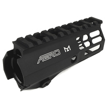 IRON AIRSOFT AEROタイプ AR15 ATLAS R-ONE M-LOKハンドガード (PTW/GBB M4シリーズ用) 4.8インチ [2202N]_画像2