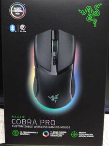 RAZER Cobra Pro ワイヤレス Bluetooth ゲーミングマウス RGB PC周辺機器 レイザー 無線 有線