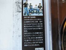 『CD SAY MY NAME(セイマイネーム) / About His Life 帯付』_画像2