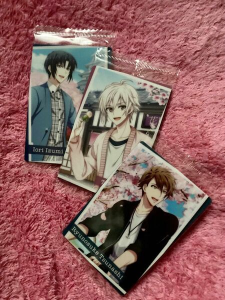 アイドリッシュセブン　ウエハース19 花吹城3枚セット　和泉一織　九条天　十龍之介　アイナナ　IDOLiSH7 TRRIGER
