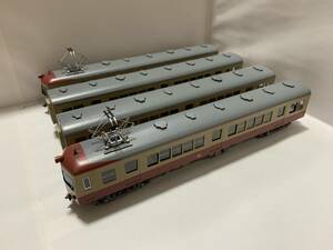 西武鉄道501系 特製完成品 赤電 4両編成セット 1/80 16.5mm HOゲージ 16番 鉄道模型 