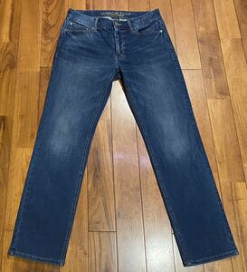 ■AMERICAN EAGLE OUTFITTERS■アメリカンイーグルのストレッチデニム(ジーンズ)■SLIM STRAIGHT・W30