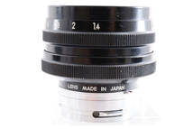 ☆希少 Nikon/ニコン Nikkor-S 50mm f1.4 オリンピック　♯2158_画像5