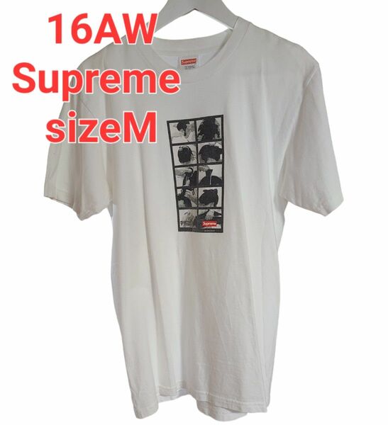 SupremeシュプリームSumo Tee collarホワイトsizeM made in USA