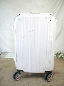 4736　LEGEND WALKER　白　TSAロック付　スーツケース　キャリケース　旅行用　ビジネストラベルバック