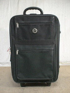 4888　LOJEL　黒　鍵付　スーツケース　キャリケース　旅行用　ビジネストラベルバック