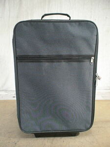 W4556　青　スーツケース　キャリケース　旅行用　ビジネストラベルバック
