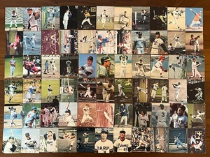 カルビープロ野球カード　70年代　60枚超　ジャンク品